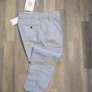 Haikure Mens Slim Fit Straight Leg Pants Made In Italy Size 35 X 26 NWT $220